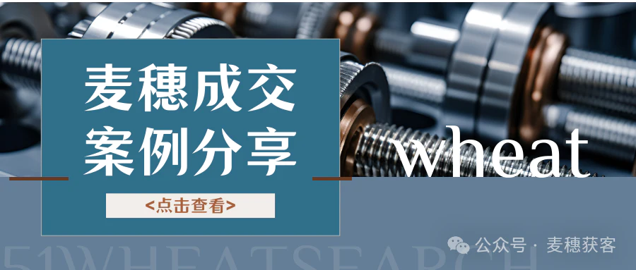 连接器 | 使用麦穗两个月成交客户的经验