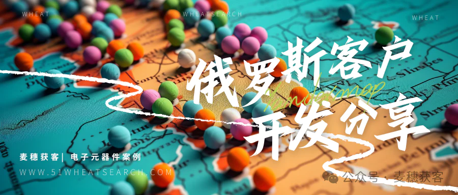 电子元器件 | Yandex地图开发俄罗斯客户并成交